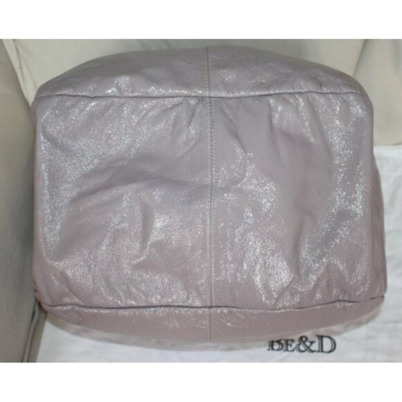 BE&D "Bowery" Hobo-Style Satchel in Lavender Grey - Excellent Condition - Picture 6 of 12